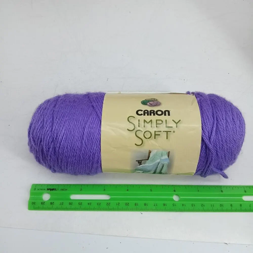 7X Caron Simply Soft Acrylic Worsted Weight Yarn Skein